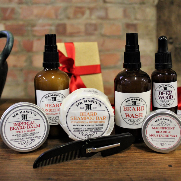 NOW CLOSED - WIN A YEAR'S SUPPLY OF MR MASEY'S LUXURY BEARD OR SHAVE KIT 2021